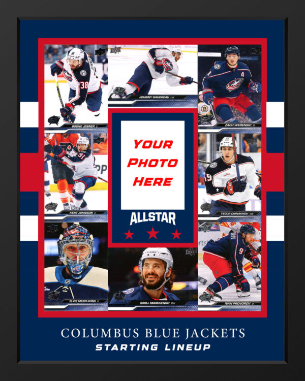 Columbus Blue Jackets Picture Frame Gift and Keepsake