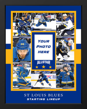 St Louis Blues Picture Frame Gift and Keepsake