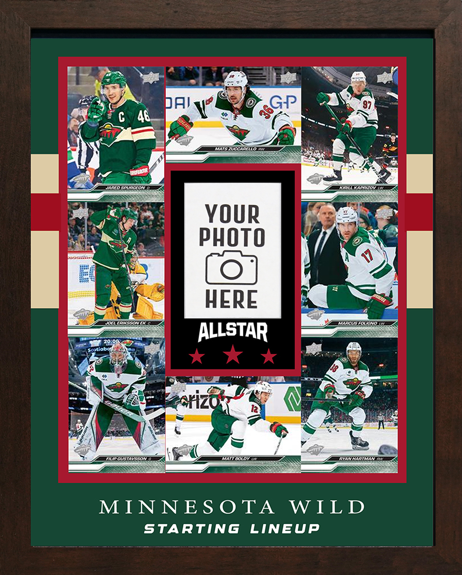 The Great 8 Sports Card Display